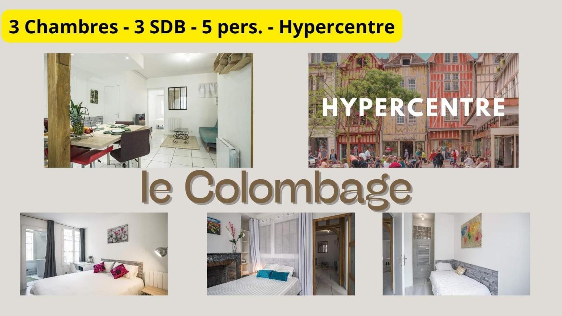 Le Colombage-3 Chambres- Hypercentre Troyes Exterior foto